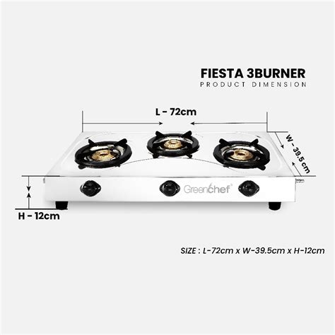 fiesta gas burner